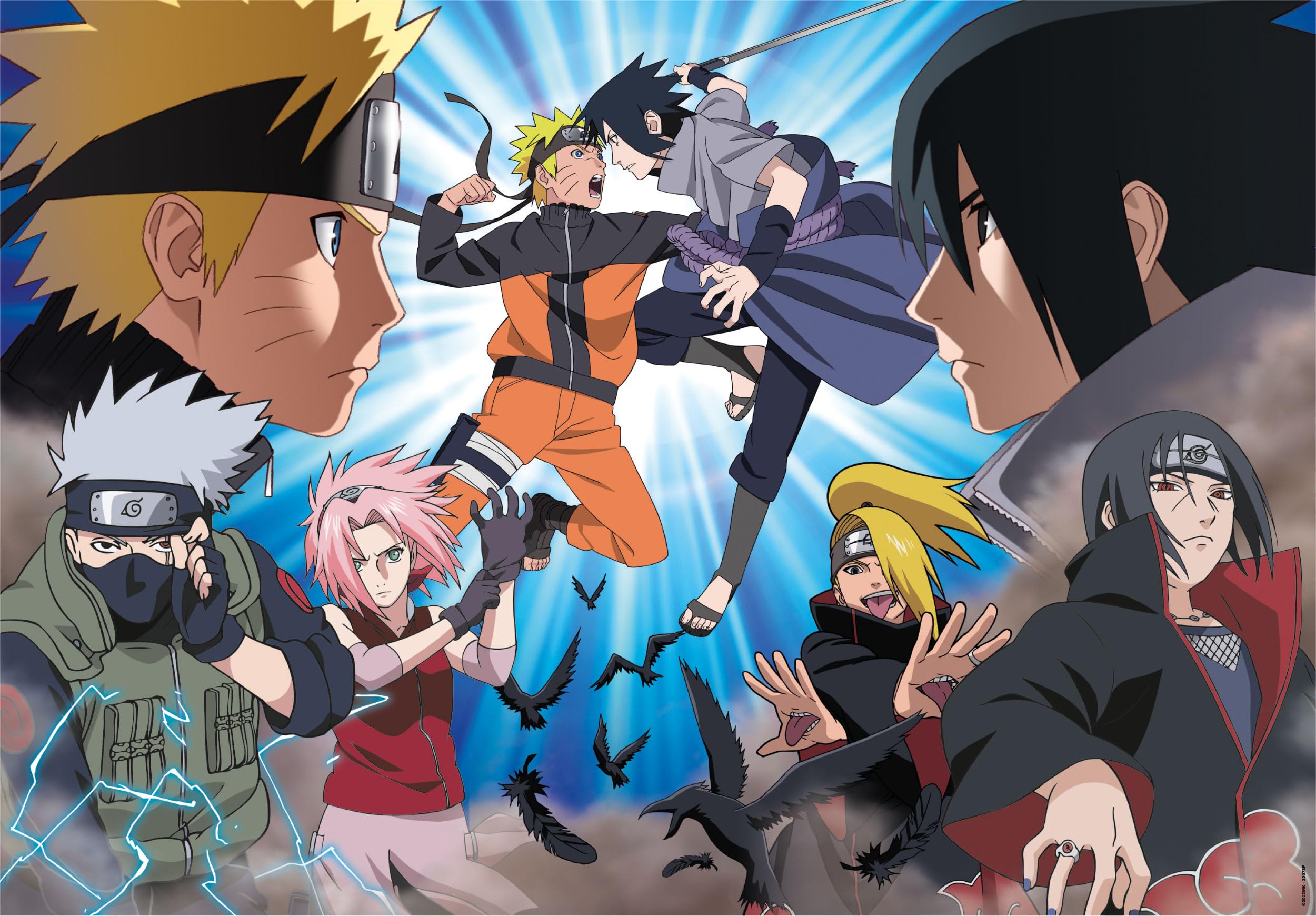 Clementoni Shippuden Shippuden-500, Horizontal, Fun for Adults Manga, Anime, Made In Italy, Naruto Cube Colour, 500 Pieces, 35517 - Image 2