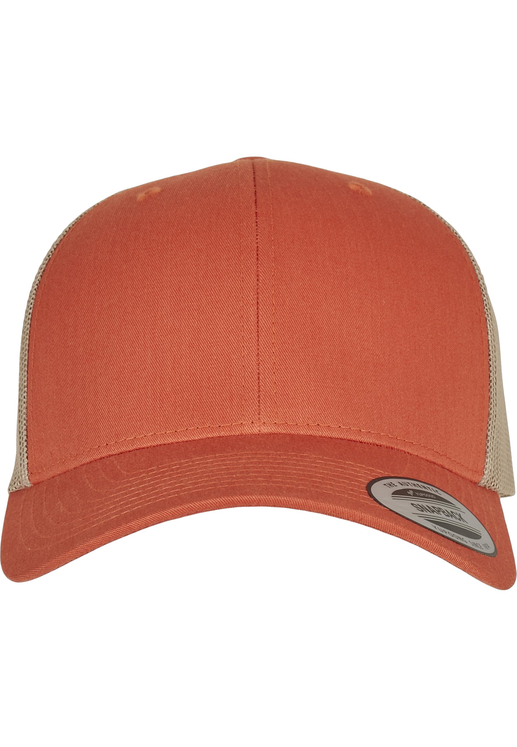 Flexfit Unisex Orange Retro Cap Trucker 2-Tone