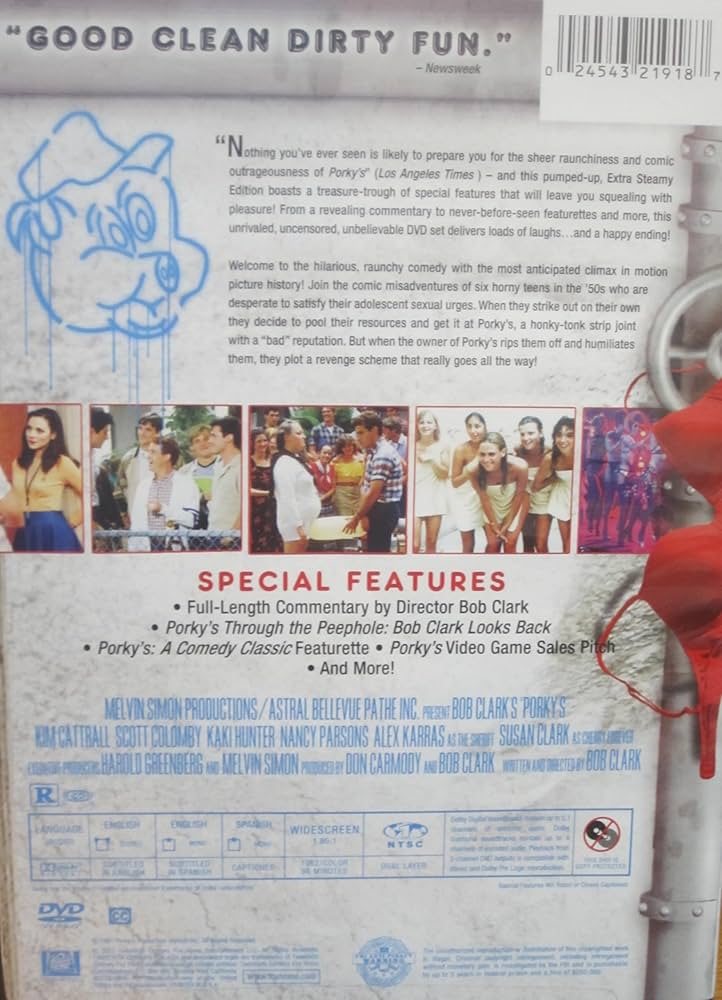 Amazon.co.jp: PORKY'S : DVD