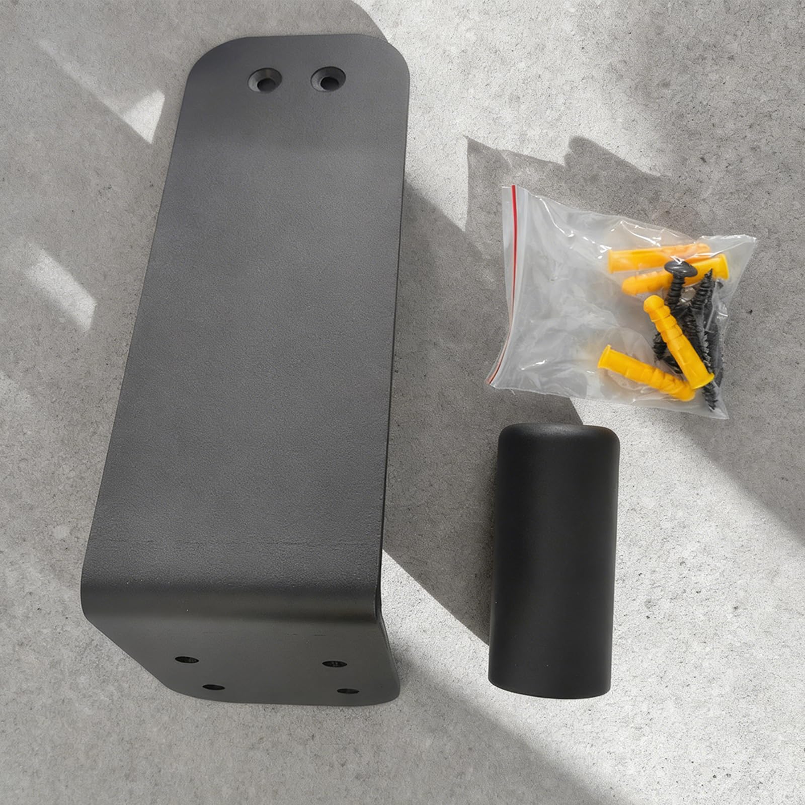NUEAYMS Soporte de Montaje en Pared de Metal Abrazadera de Soporte de Techo Altavoz Envolvente Gancho Trasero Placa de suspensión para Accesorios de Altavoz Compacto EON Estante de fácil instalación