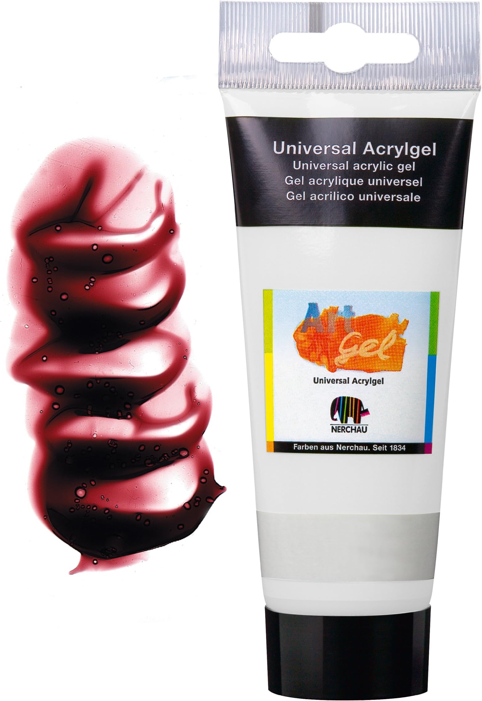 Nerchau 291223 Art Gel 100 ml, bordeaux