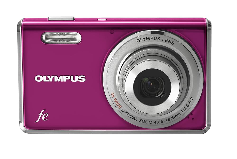 OLYMPUS FE-4000 ピンク コンパクトデジタルカメラ Olympus_FE_4000_Digital_Camera