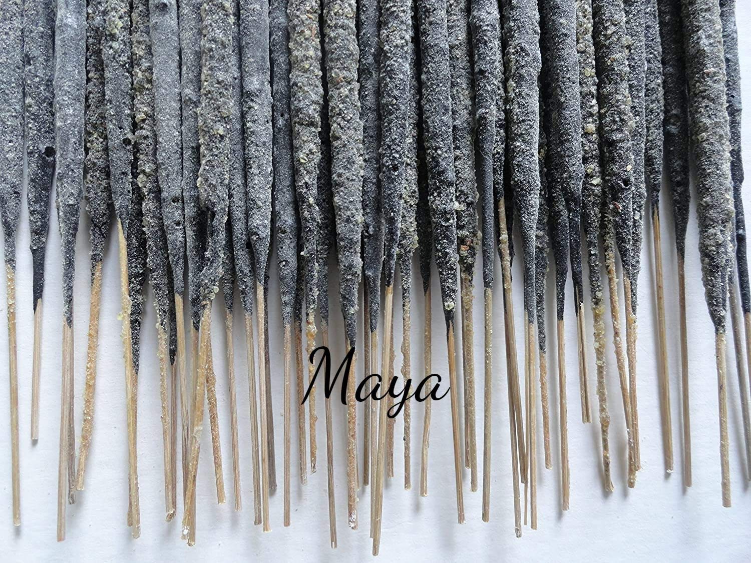 Mexikanische Weiße Copal-Räucherstäbchen: Handgetauchtes Maya