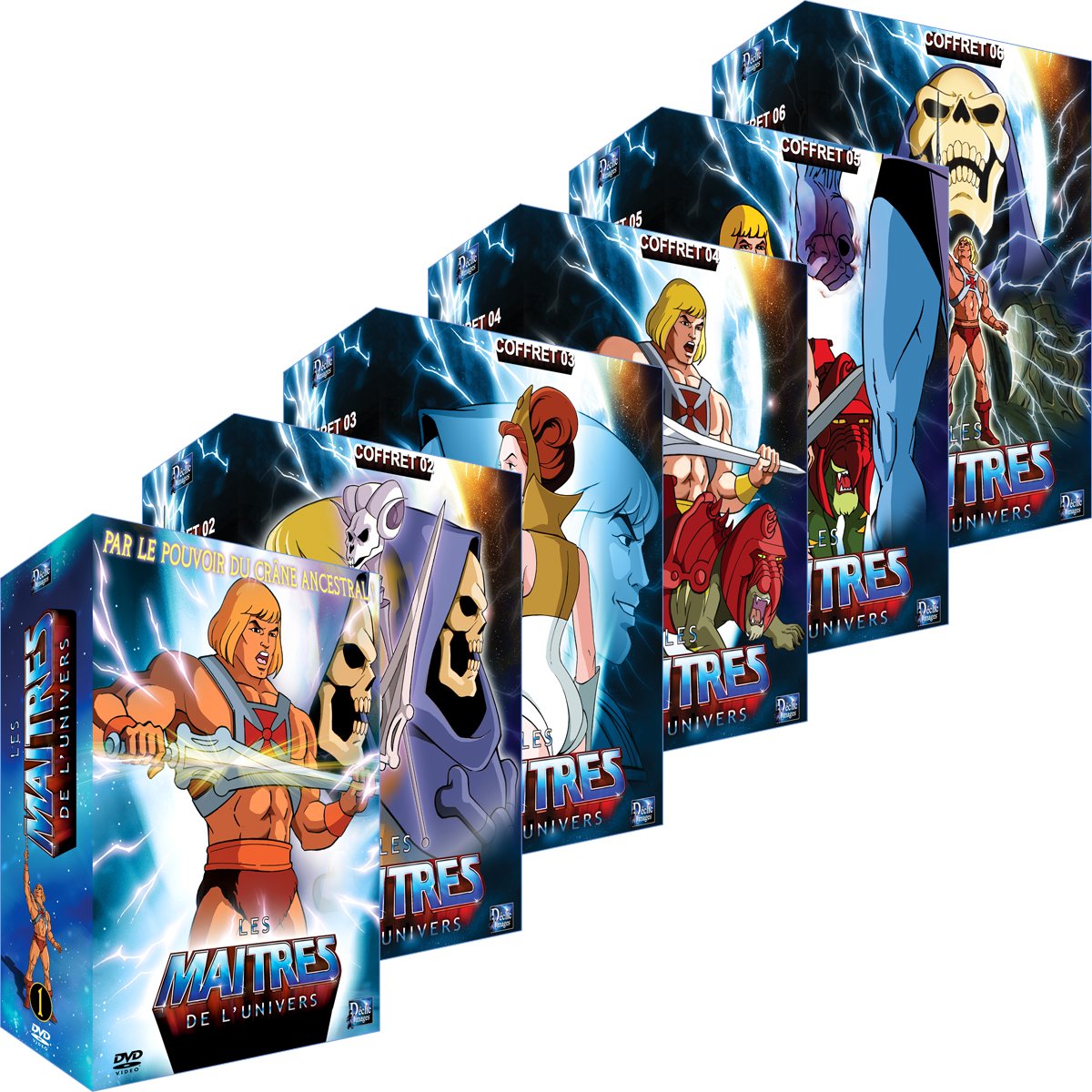 Coffret intégrale Les maîtres de l'univers