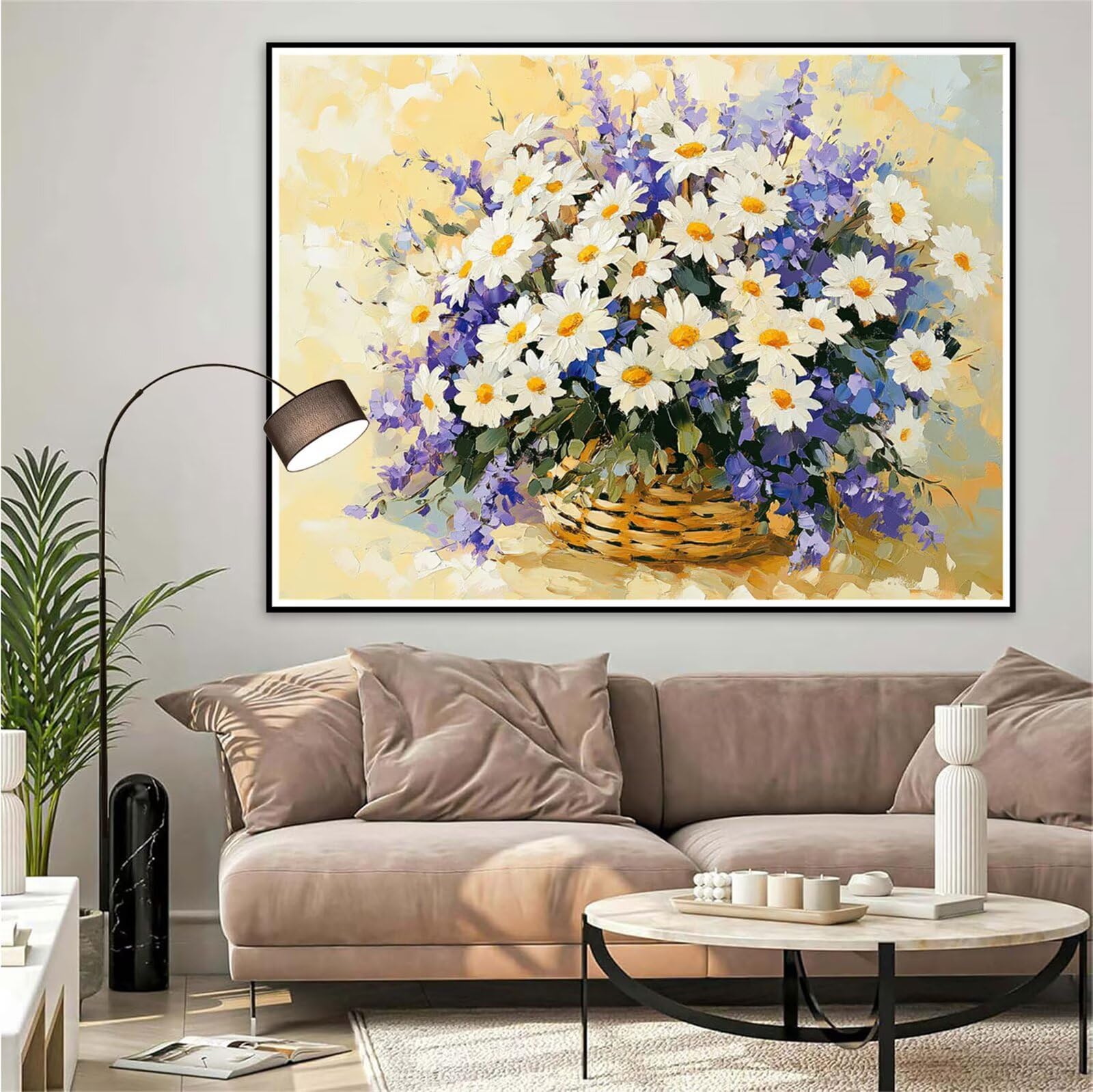 Blume Diamond Painting Gänseblümchen Diamond Pain Produktbild-Vorschau 6