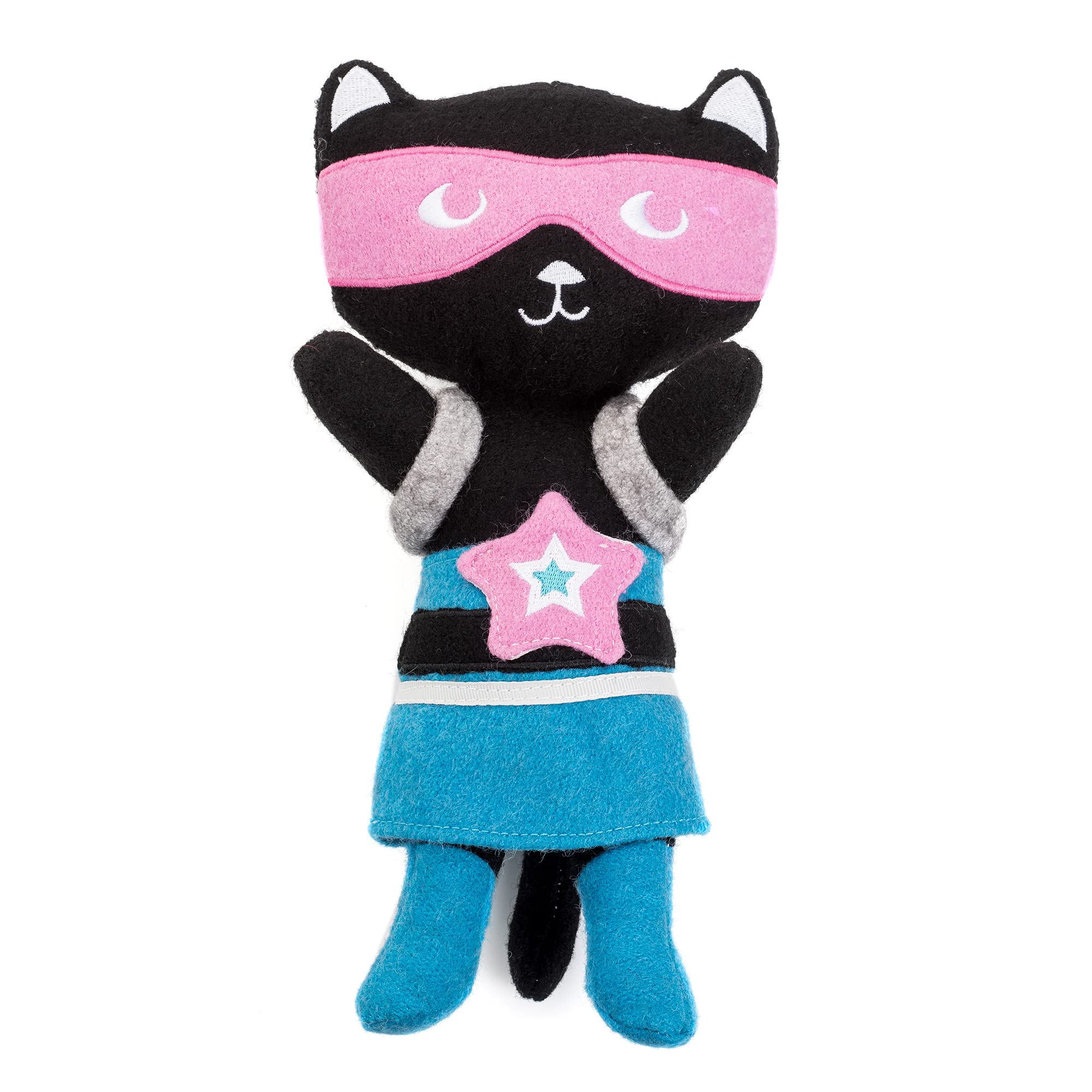 Jax & Bones Kicky The Cat 11" One Size Wool Dog Toy