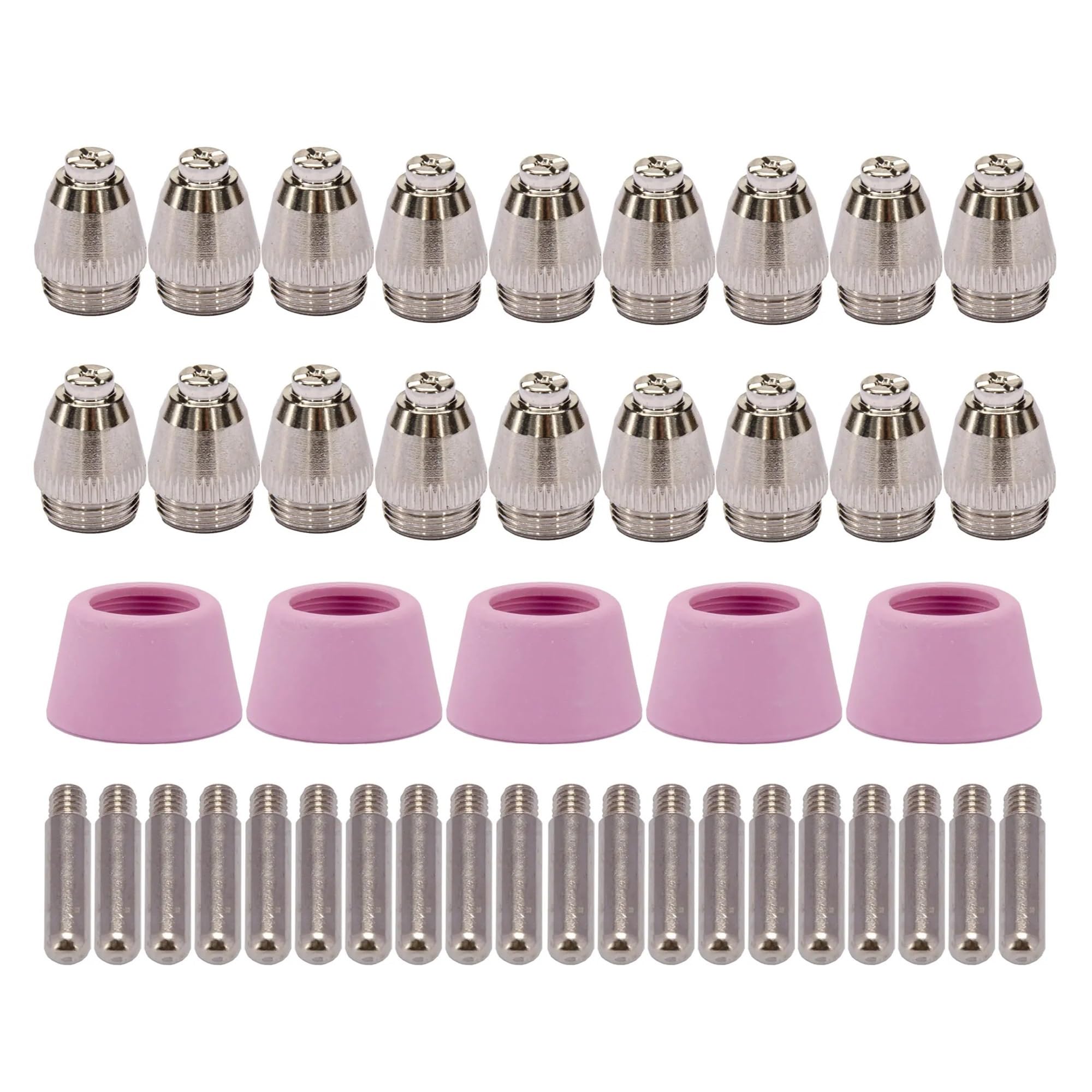 Iklaaqetbxps Sg55 0.8Mm 45Pcs Plasma Torch Consumables Compatible With Ag60 Sg55 Wsd60