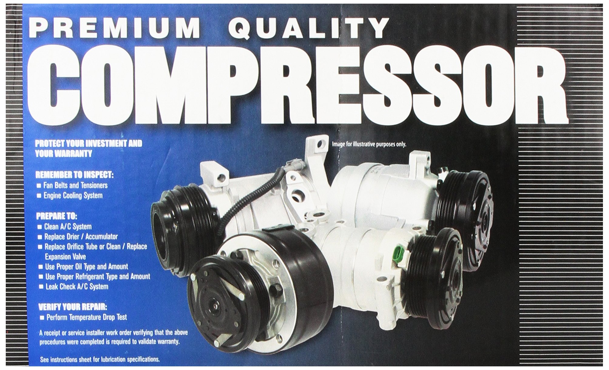 Amazon.com: Four Seasons 58580 Compressor with Clutch