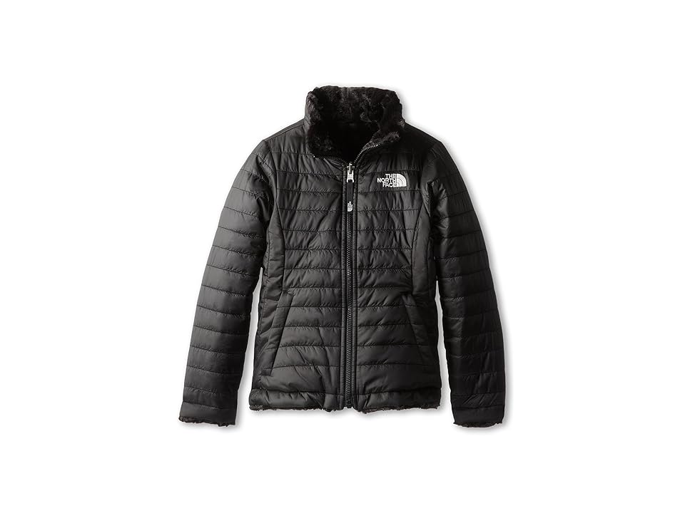 

The North Face Kids Reversible Mossbud Swirl Jacket (Little Kids/Big Kids) (TNF Black) Girl's Coat