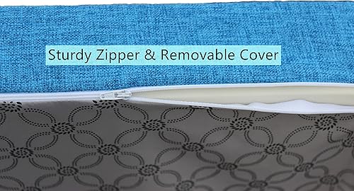 Miniatura 30 de Ginsimar Cojín personalizado para interior/exterior, almohadilla de banco, cojín de asiento de ventana panorámica, almohadillas para silla, cojín