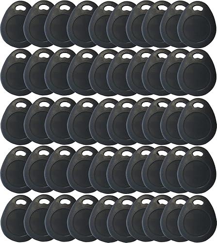 0E-KEYXSF50 XSF 26 Bit Format Key Fobs, 50-Pack; 125 KHz