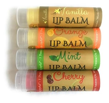 Lip Balm - Variety 4 Pack All-Natural