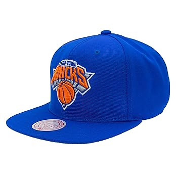 &TEAM ニコラス　IMAGE PICKET Mitchell & Ness NBA Team Ground 2.0 Snapback, Blue, New York
