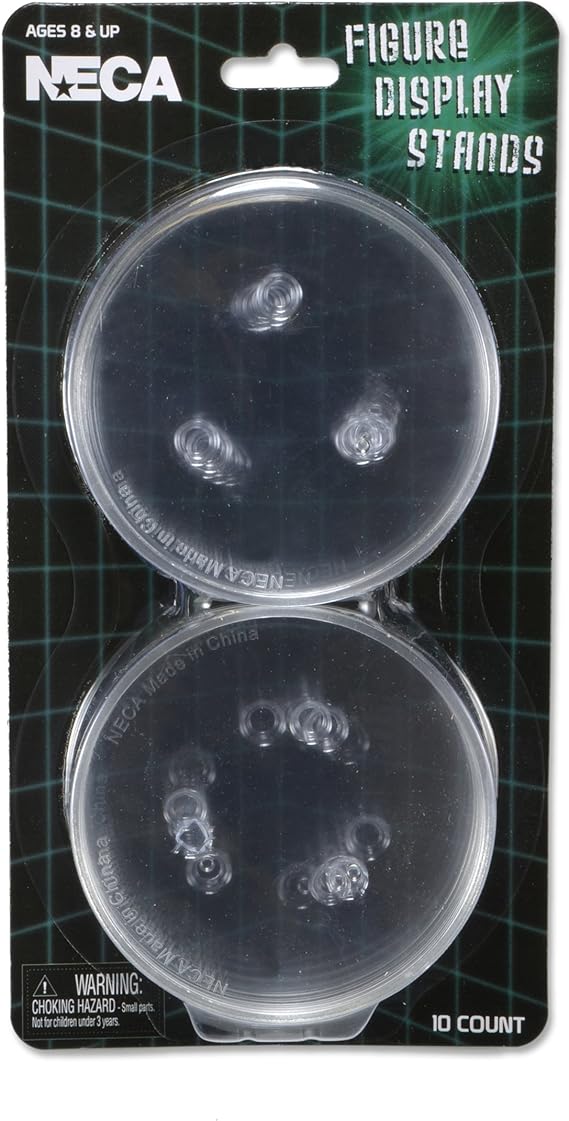 NECA Action Figure Display Stands (Pack of 10) Toys & Games