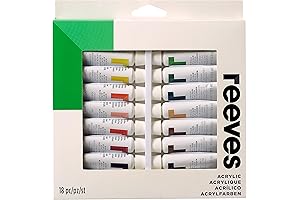 Reeves Acrylic Paint: Unleash Your Inner Artist with Vibrant Opaque Acrylics