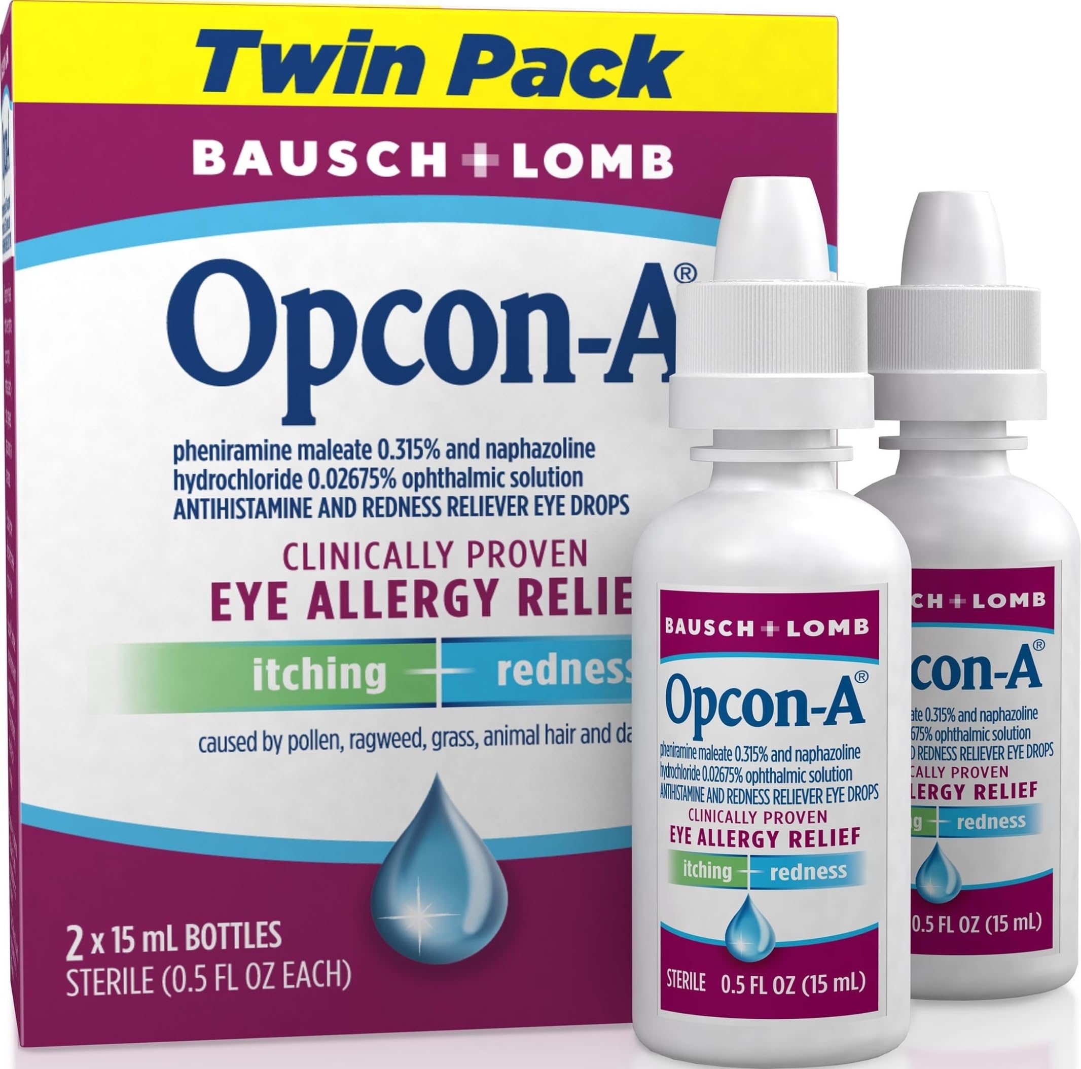 Opcon-A Allergy Eye Drops