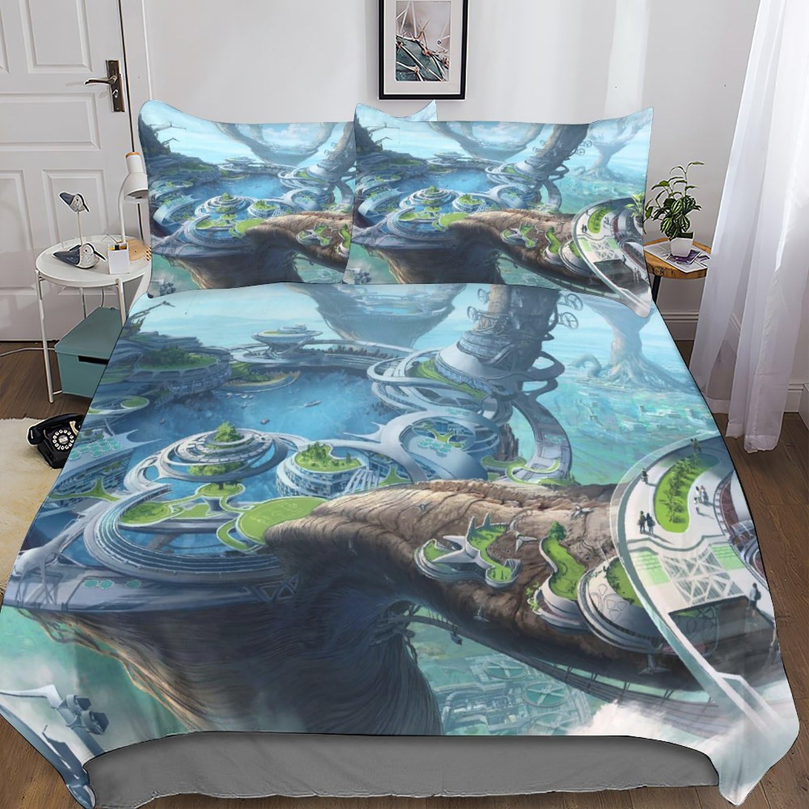 Linge de lit film de cinéma ensemble microfibre King 220x240 pour chambre ado
