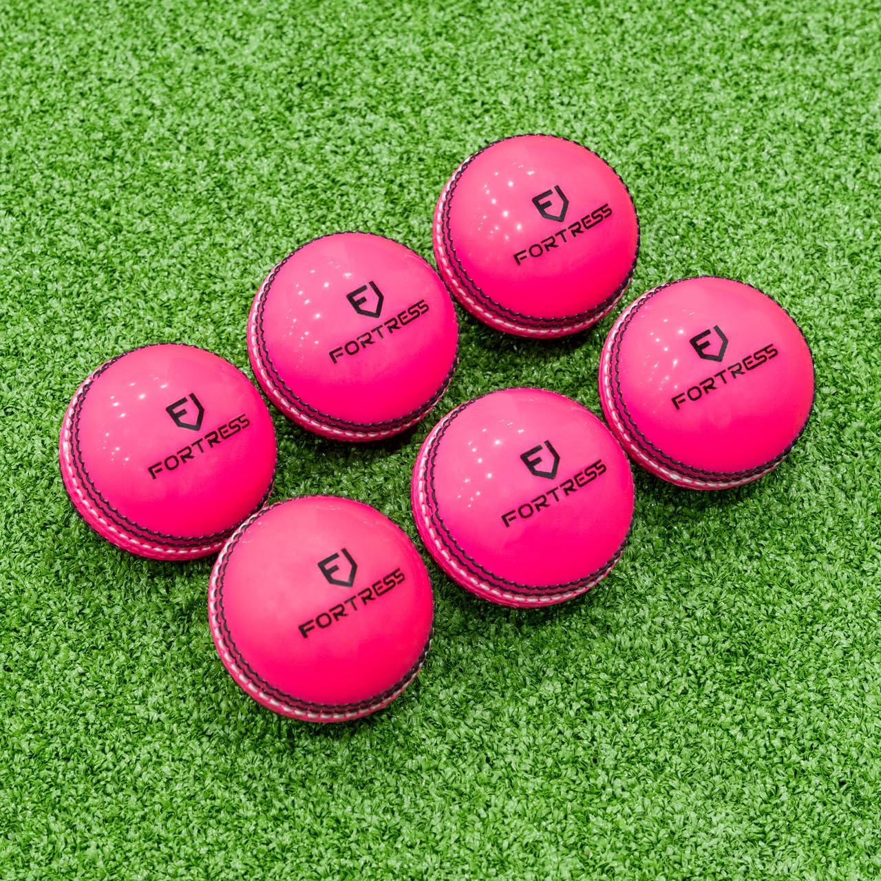 FORTRESS Cricket 'Incrediballs' [6 Pack] - Senior/Junior Cricket Practice Balls