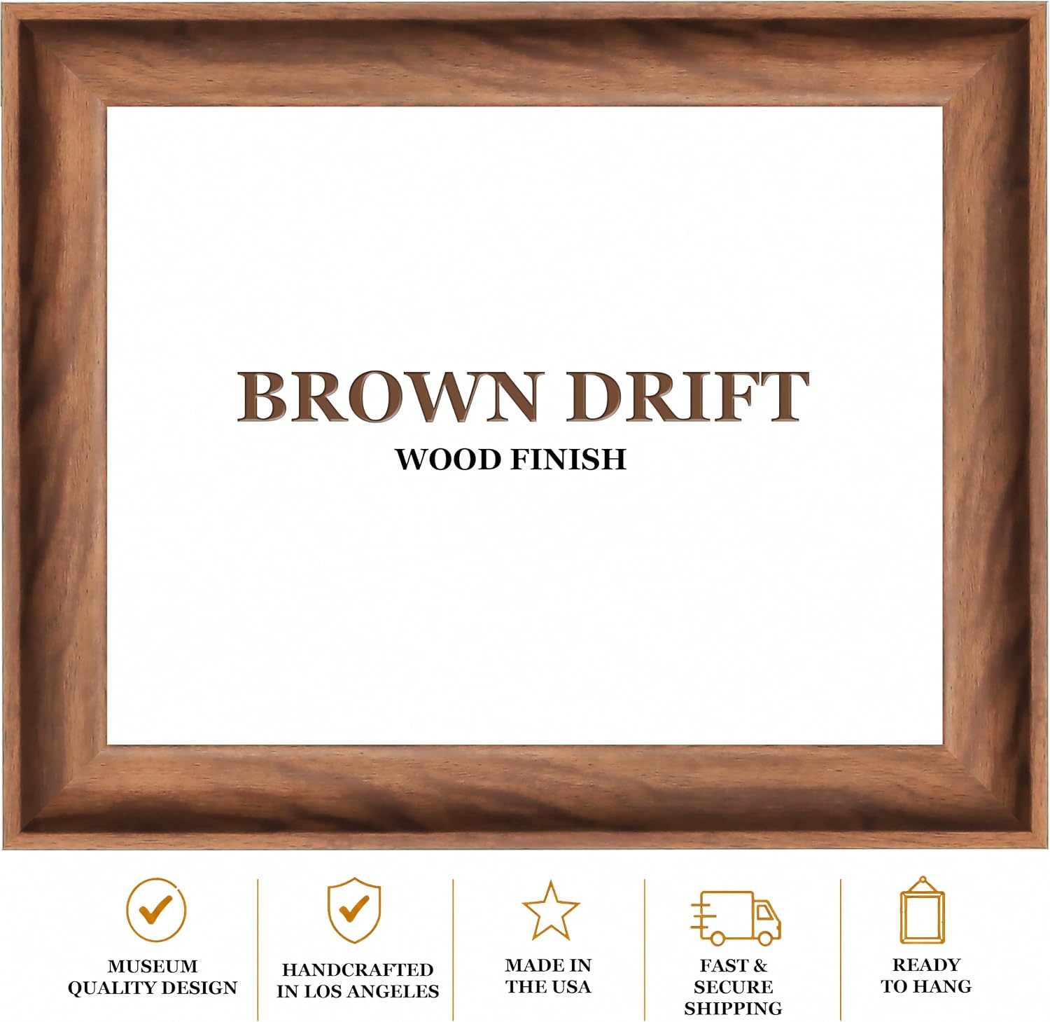 Picture Frames 20x24 Frames 1-7/8" 20x24 Poster Frame,20 x 24 Brown Picture Frame for Wall Mounting, Large Frame Ornate 24x 20 Canvas Oil Painting Frames Gothic Vintage Antique Luxury 3178 .Baroque Wood Alternative-Polystyrene for Photo,Diploma,Puzzle,TV image 2