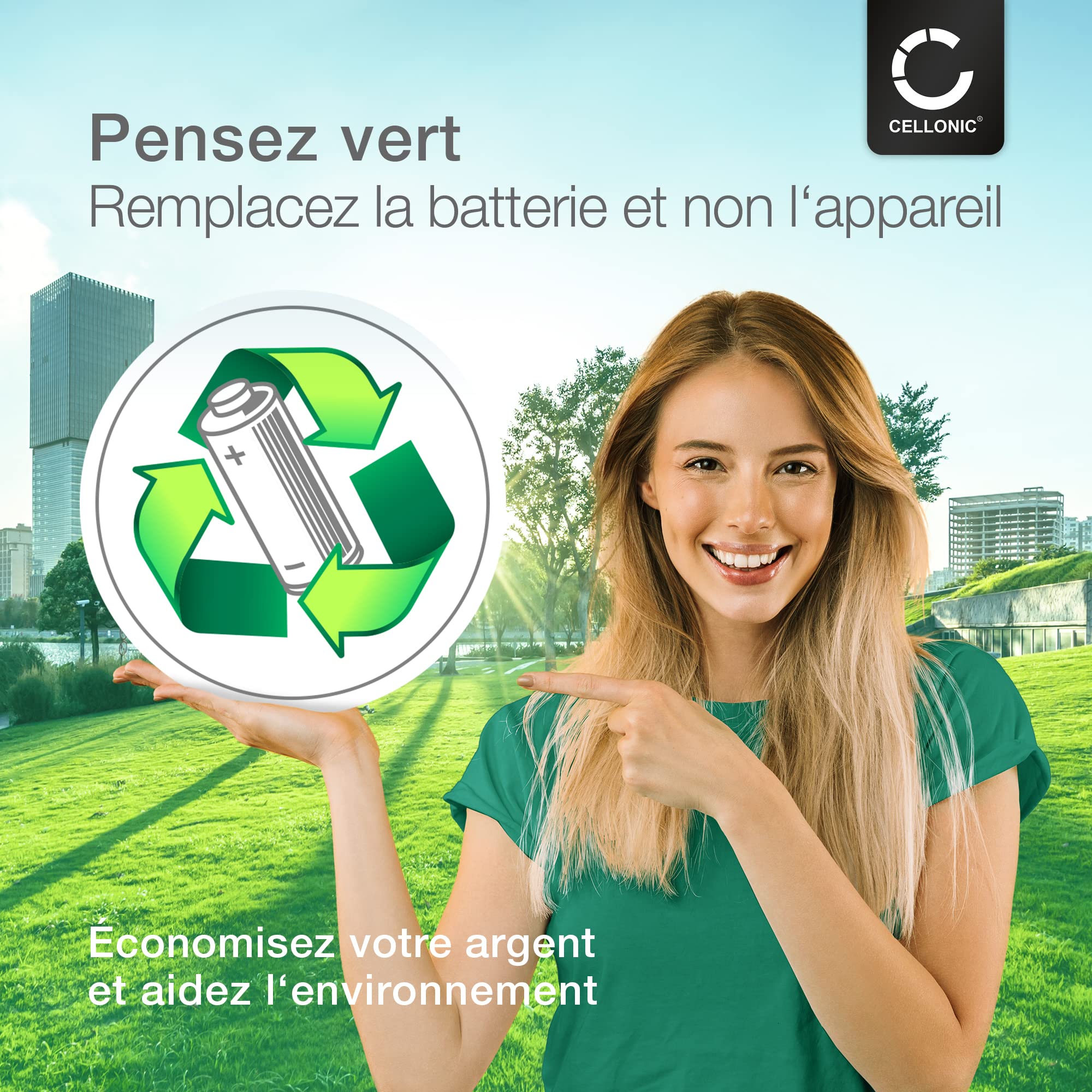 CELLONIC 2X Batterie Compatible avec HBC Radiomatic Keynote, Linus 4 | 2x, (2000mAh, 3.6V, NiMH), Télécommande Batterie pour HBC Radiomatic BA223000, Quadrix, Micron 6, Patrol D, Micron 5, Linus 4