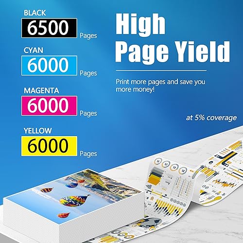 Miniatura 3 de Cartuchos de tóner 508A, paquete de 4 tóner remanufacturado (con chip), repuesto para HP 508A funciona con Color Enterprise M552dn M553dh MFP M577dn