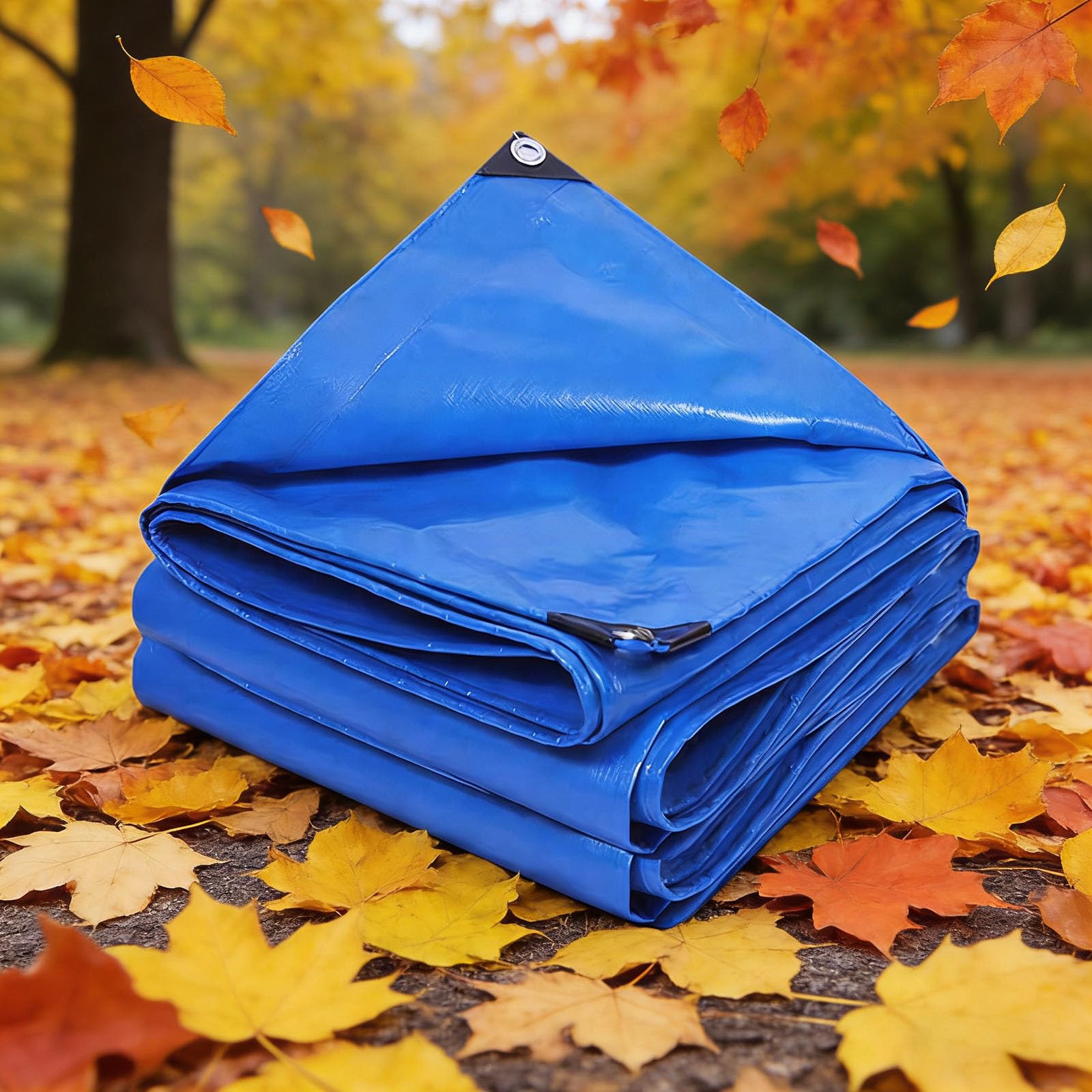 Lona impermeable para muebles evita humedades y daños con lona azul 190 x 440 cm