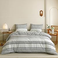 Vista 22 de KAREVER Juego de edredón floral burdeos, tamaño individual, color blanco con flores burdeos, juego de edredón de 3 piezas, edredón tamaño individual