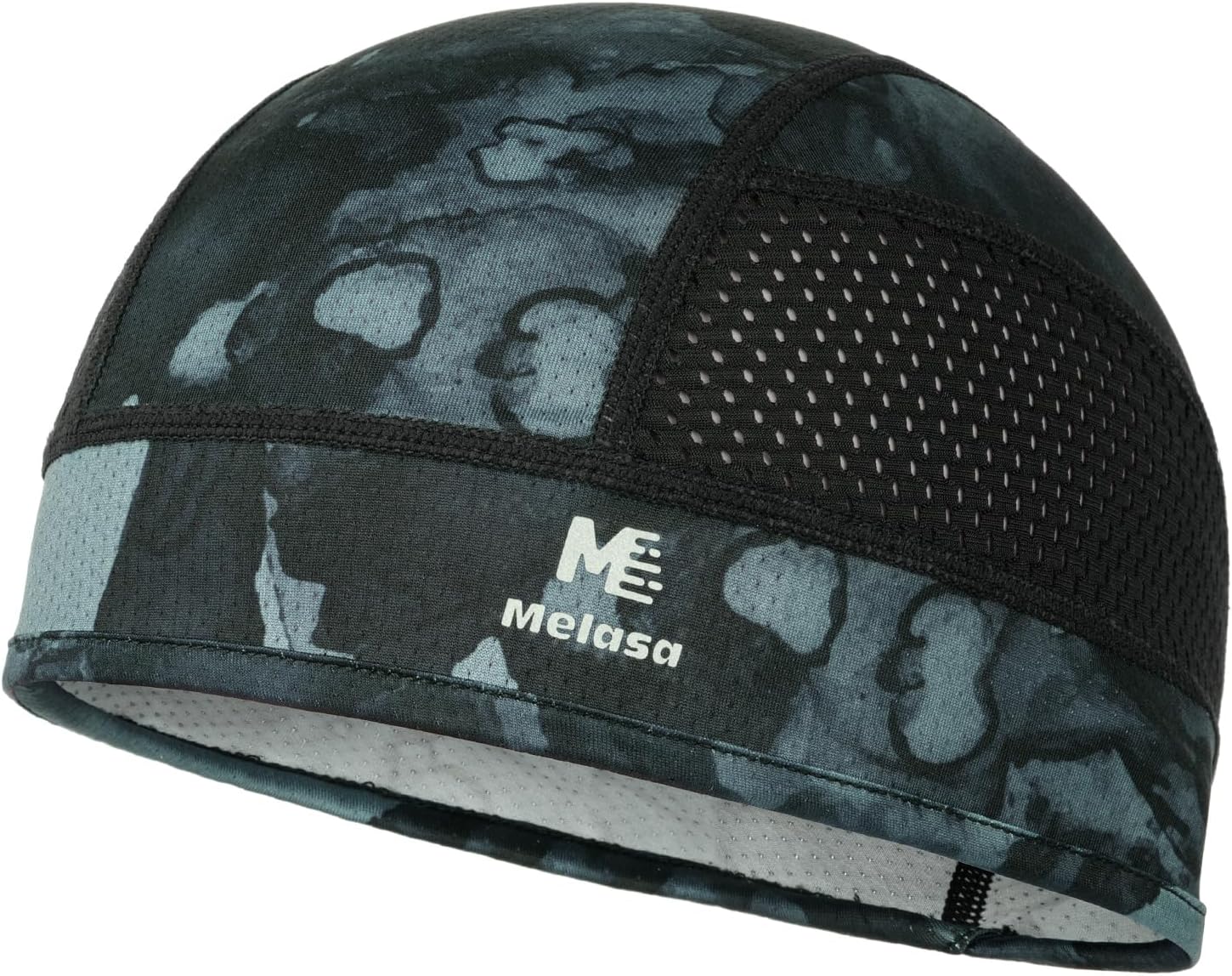 MELASA Cooling Skull Caps Helmet Liner, Lightweight Mesh Under Helmet Cycling Motorcycle Hard Hat Sweat Liner for Men Women