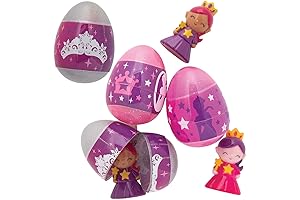 Fun Express Princess Pre-Filled Easter Egg Set: 12 Eggs for Kids' Easter Parties