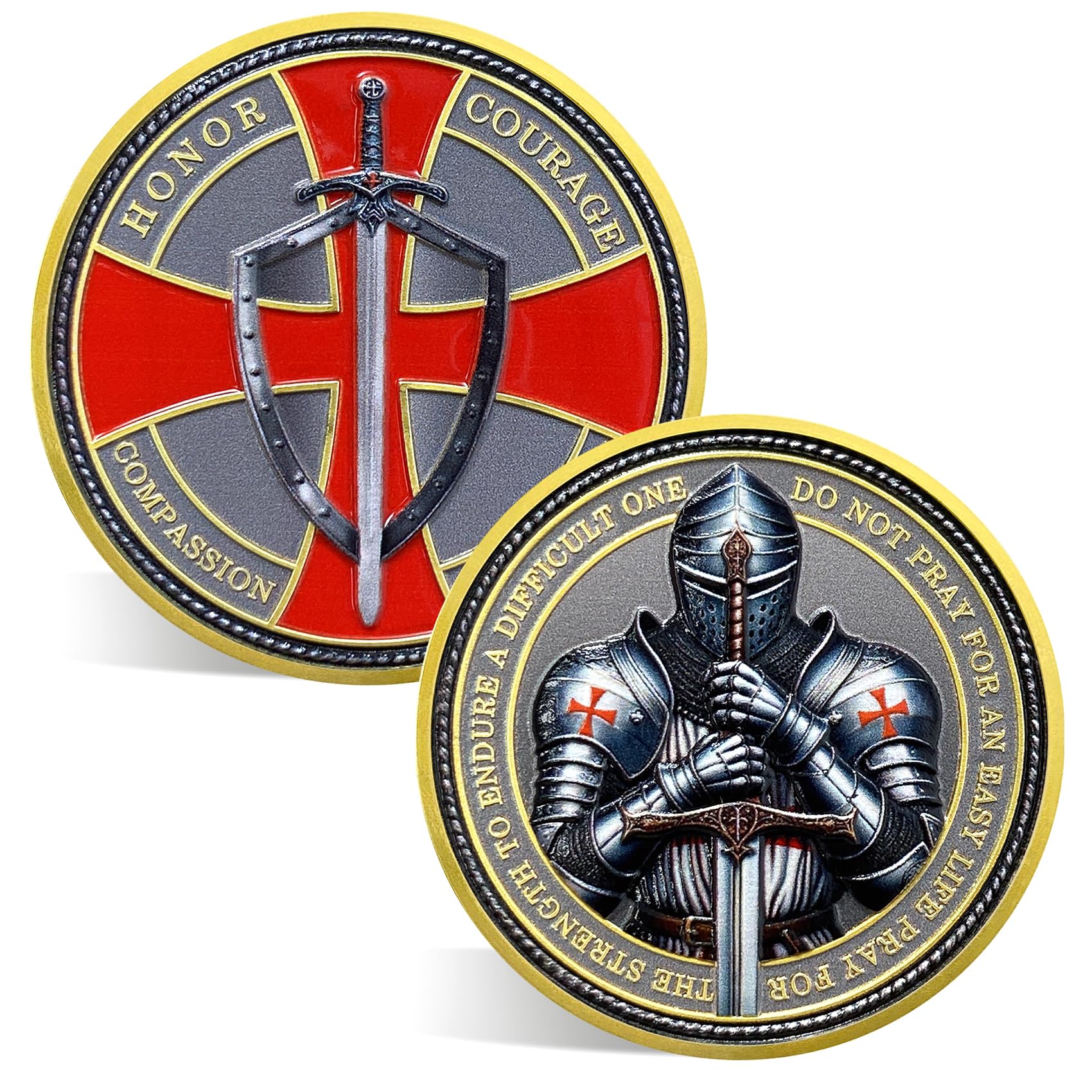 ACGZQY Knights Templar Coin
