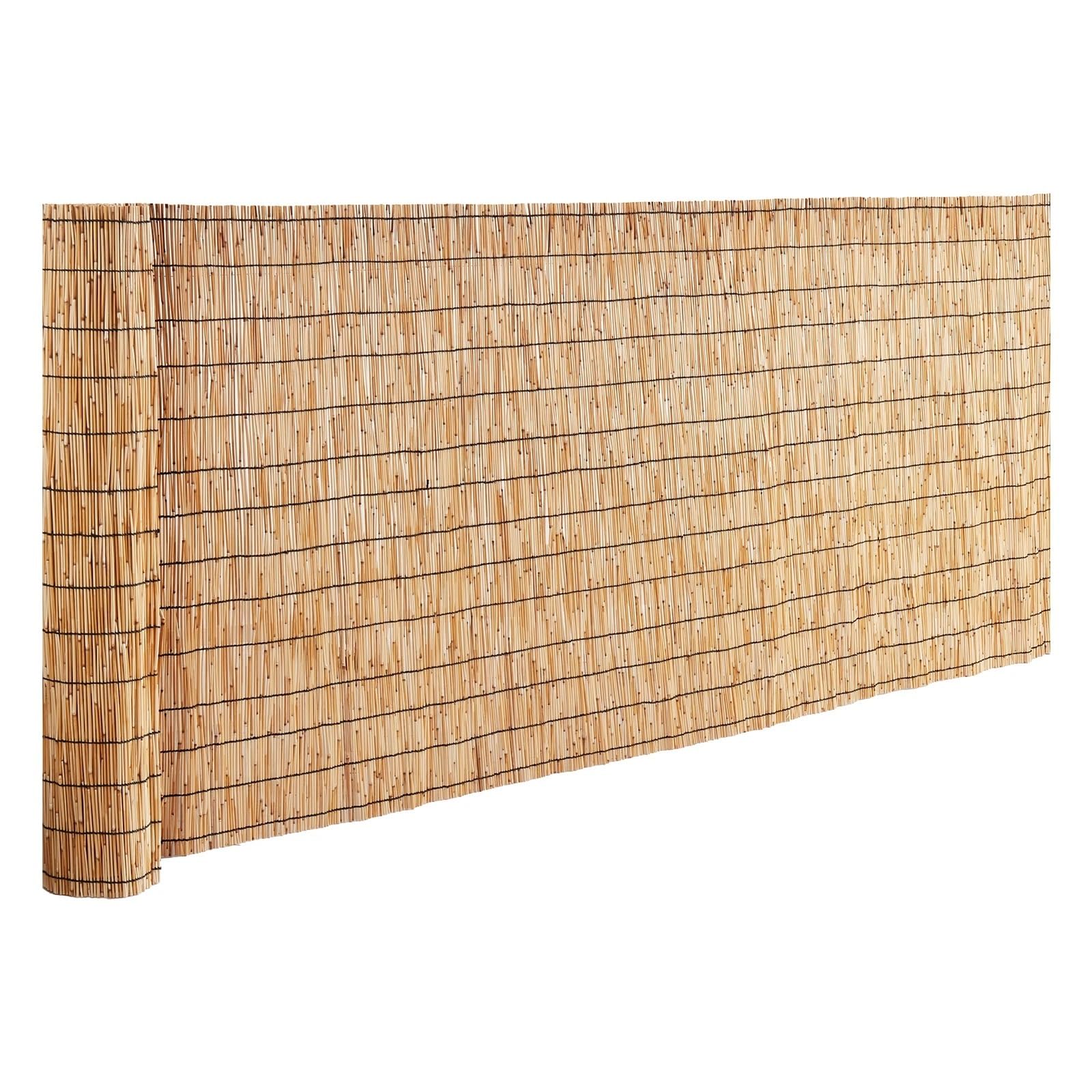 Reed Fencing 3.3x9.8ft Screen Curtain Balcony Fence Roll for Outdoor Backyard Patio Decorative