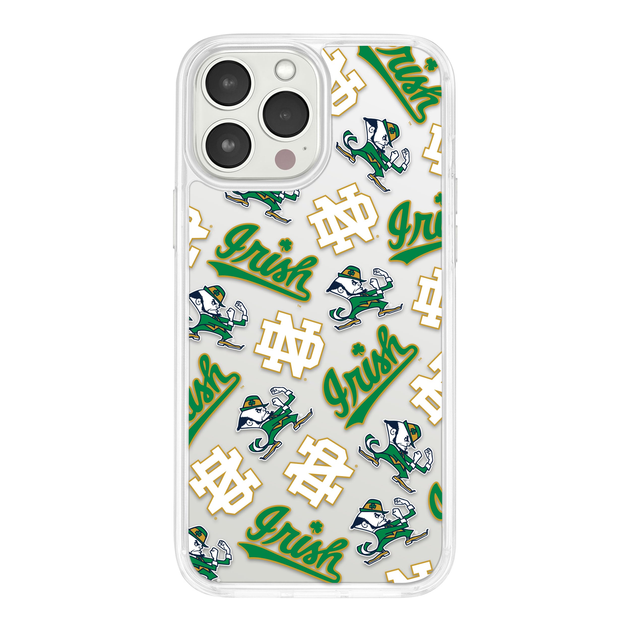 Affinity Bands Notre Dame Fighting Irish HD Phone Case Compatible with Apple iPhone 11 (Scattered)