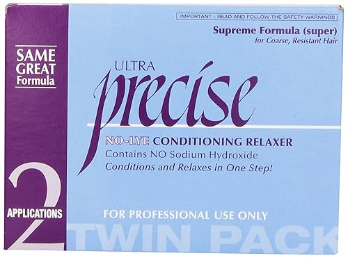 SoftSheen Carson Precise NoLye Supreme Relaxer - Paquete doble, 1 unidad