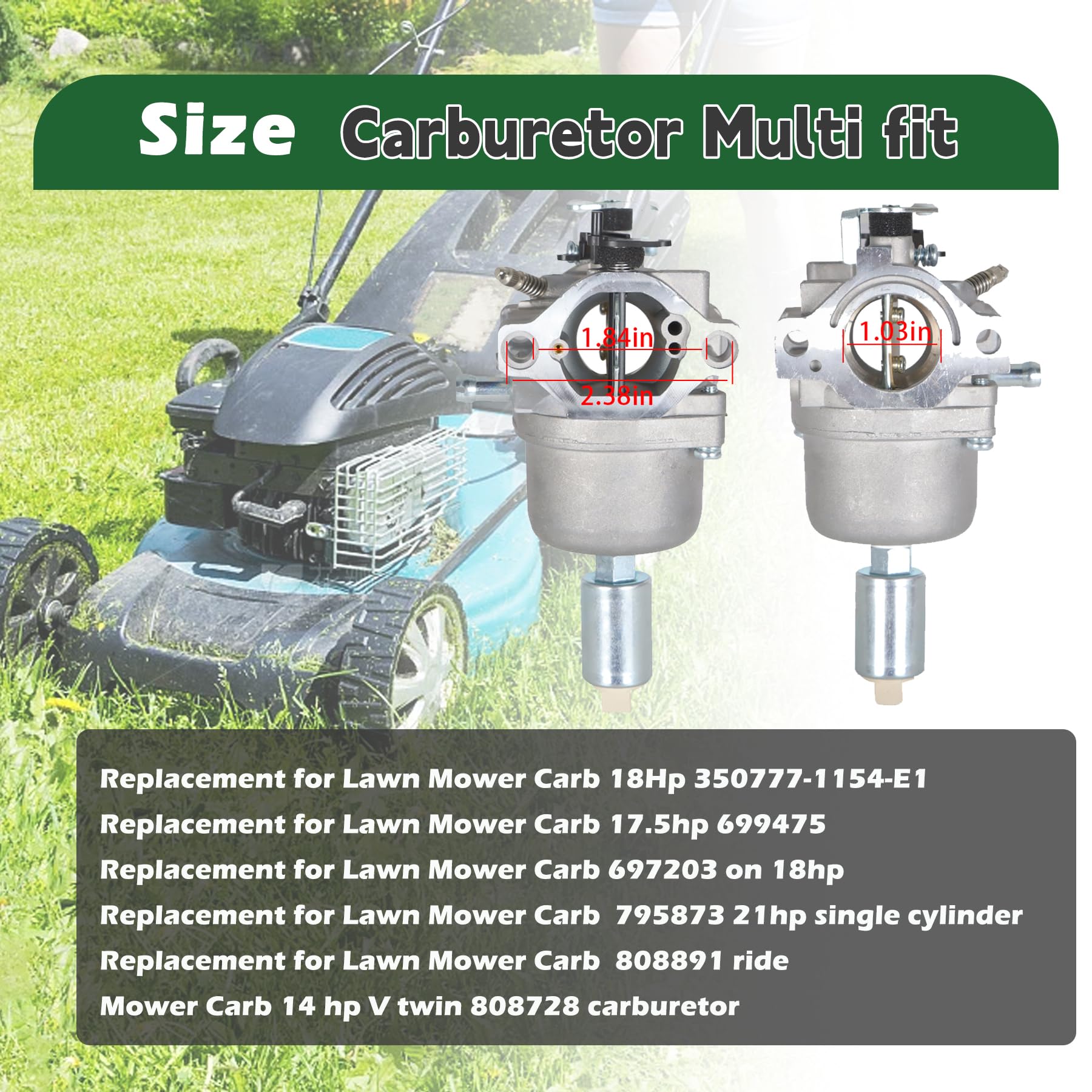 Amazon.co.jp: キャブレター John Deere LA105 乗用芝刈り機