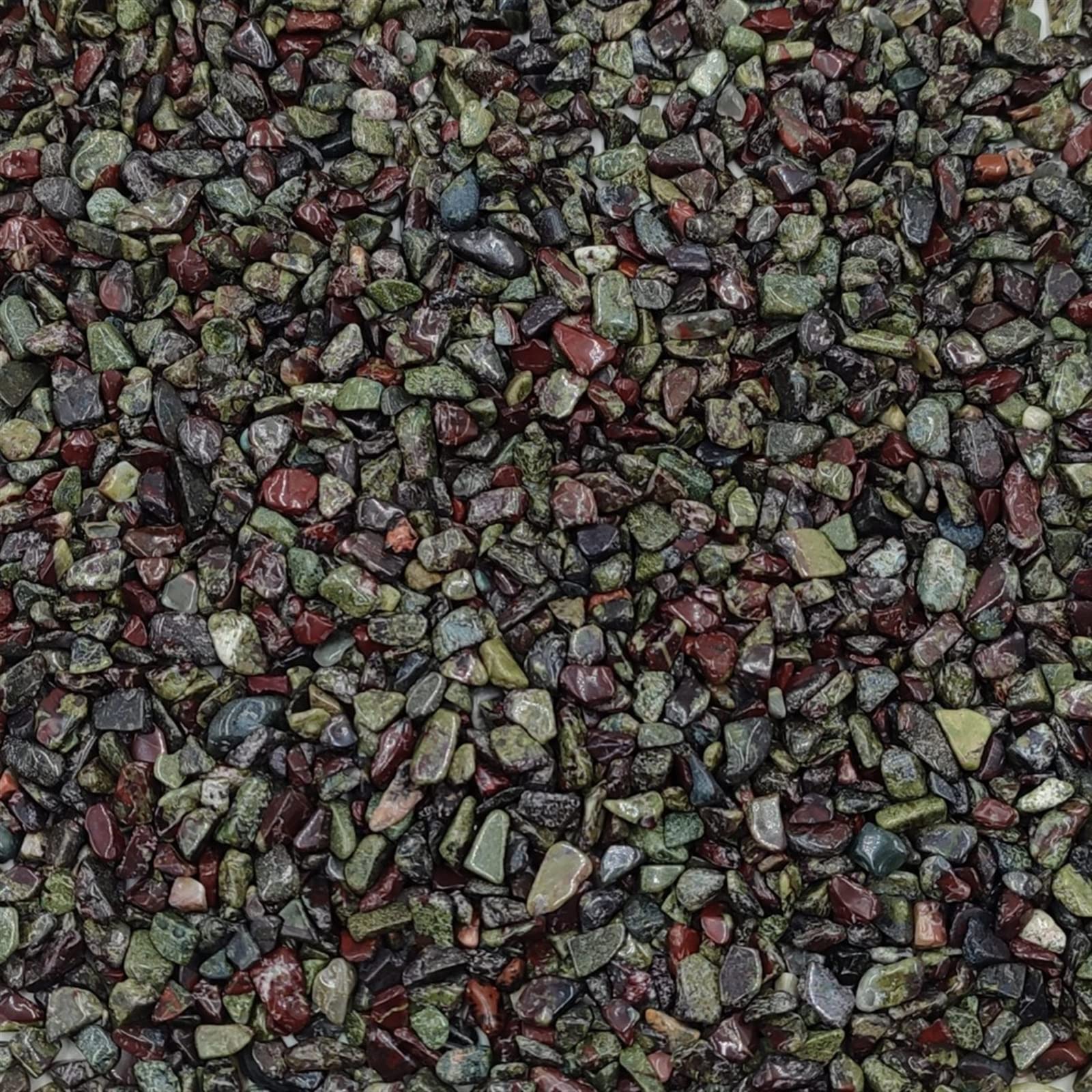 100 g/Pack Natürliche Drachen Blutstein Chips Kies Berg Quarz Kristall Edelstein Aquarium Aquarium Dekoration (Color : Dragon Bloodstone, Size : 100g)