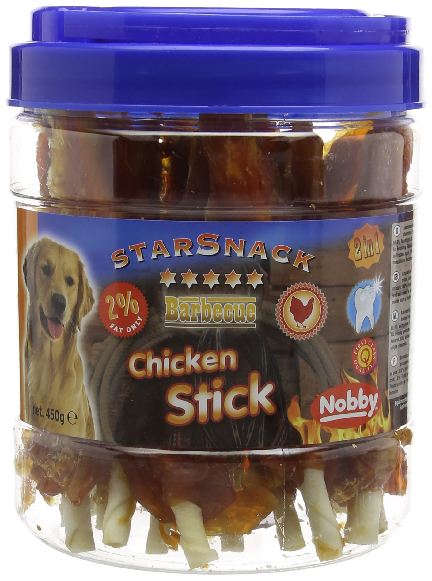 Produktbild von Nobby StarSnack Barbecue Sensitive Chicken Stick - 113g Getreidefreier Hundesnack