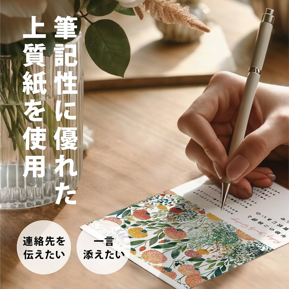 年賀状じまい（年内お知らせ）私製10枚入り【特選デザイナーズ】パピレイSDJ Amazon | 年賀状じまい（年内お知らせ）私製10枚入り【特選