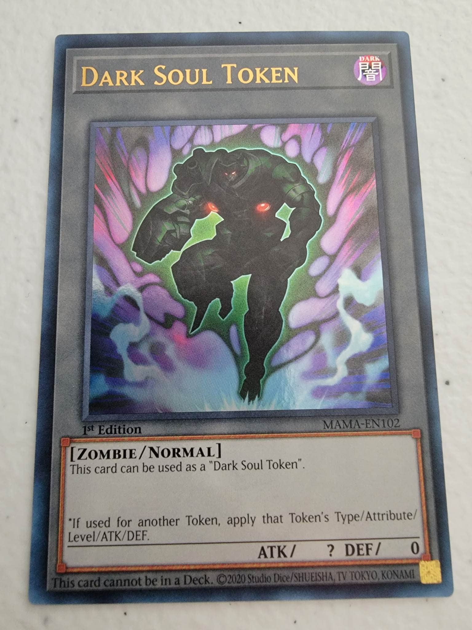 Amazon.com: Dark Soul Token - MAMA-EN102 - Magnificent Mavens - Ultra Rare 