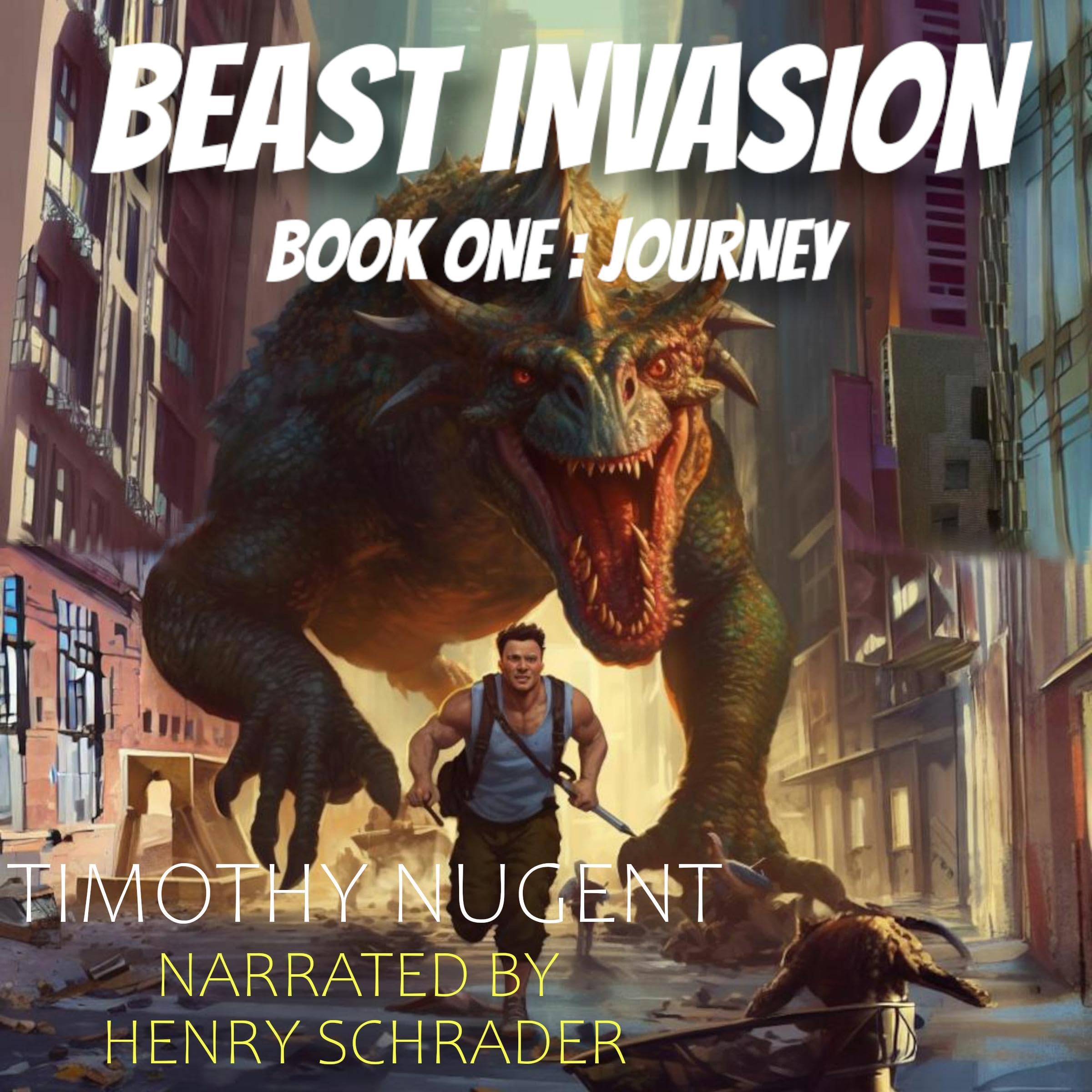 Cover art for Journey: Beast Invasion, Book 1