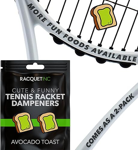 Miniatura 23 de Racquet Inc Regalos de Tenis - Amortiguadores de Vibración para Raqueta de Tenis - Absorbe Choques, Reduce la Vibración de las Cuerdas para Mejor