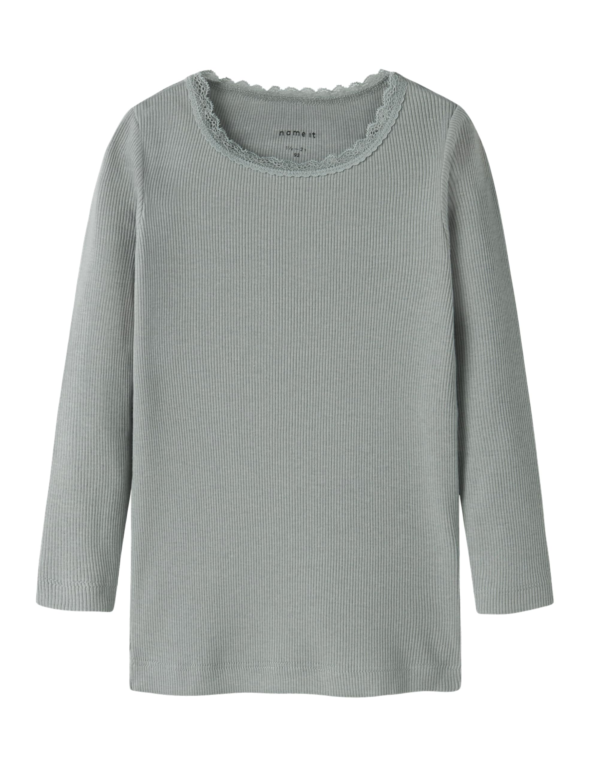 NAME IT Girl Oberteil mit Langen Ärmeln Basic
