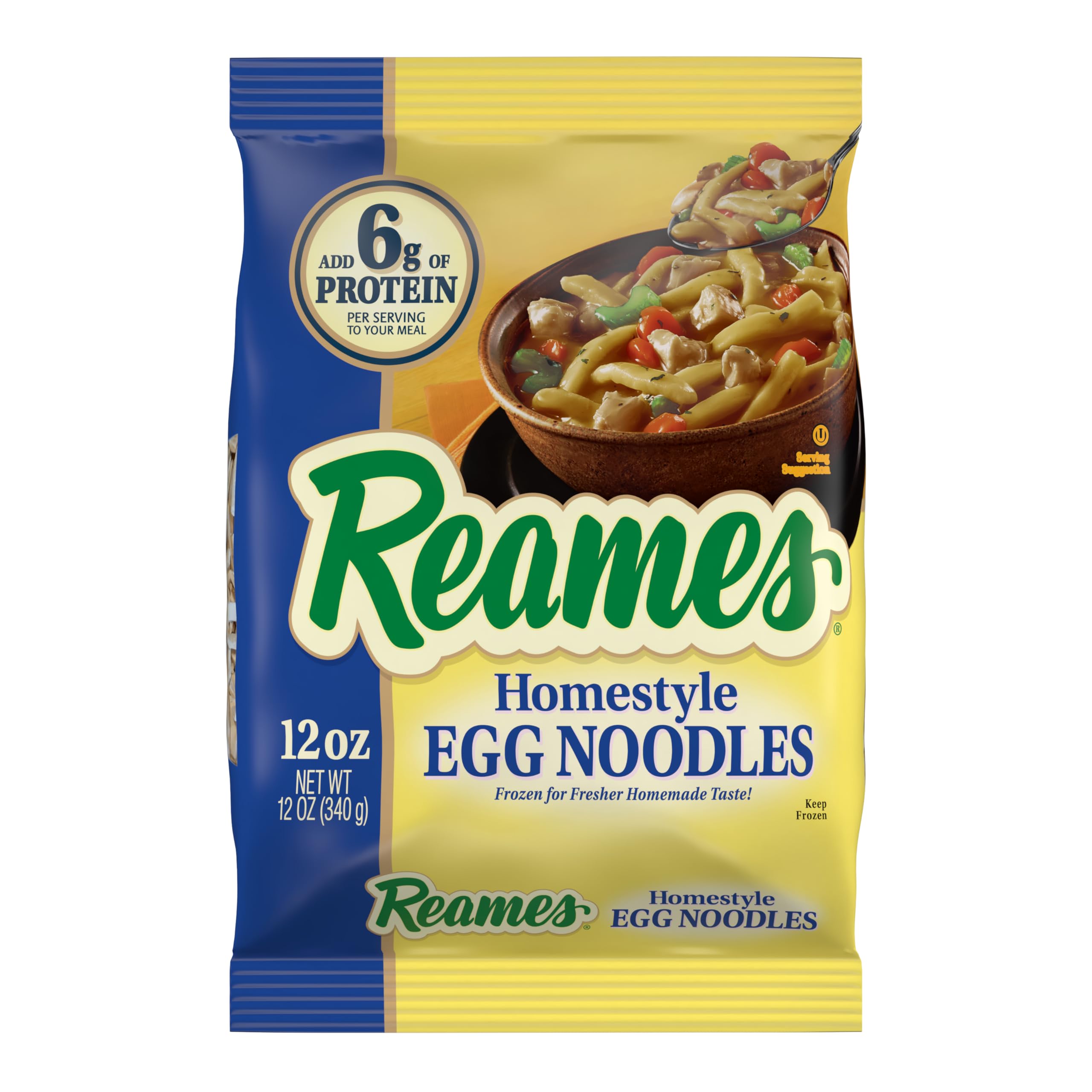 Reames Home Style Egg Noodles, 12 Oz