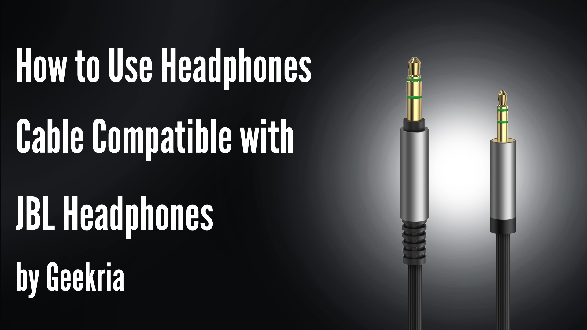 Amazon.com: GEEKRIA Audio Cable Compatible with JBL 770NC/760NC