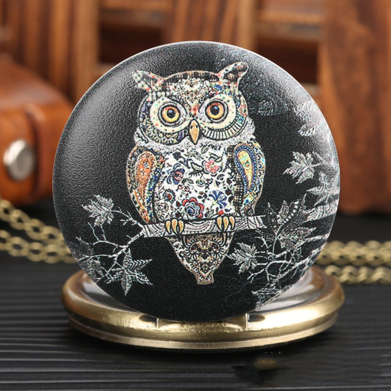 Relojes de Bolsillo, Reloj de Bolsillo con patrón búho