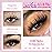 CORUSCATE 100D Lash Clusters Kit with Bottom Lashes Spikes DIY Lash Extension Kit Thick Cluster Eyelash Extensions 5-20mm Cluster Lashes Strips Eyelash Clusters Individual with Lashes Glue