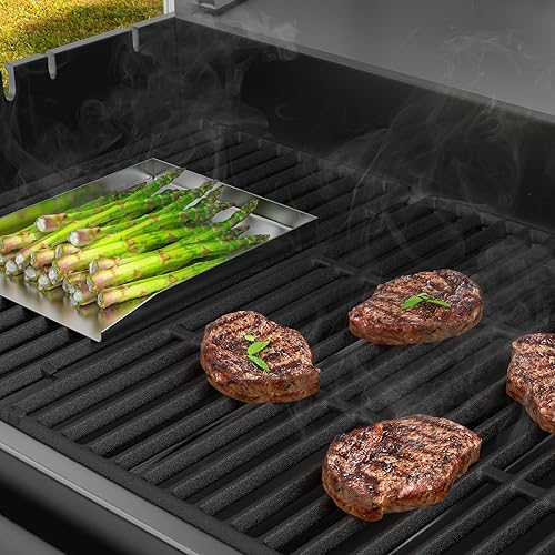 Miniatura 8 de SafBbcue 7853 Rejillas de parrilla para Weber Genesis II E310 S310 E315 E335 S335 Piezas de repuesto, Weber Genesis S-325s E-325s EX-325s SX-325s