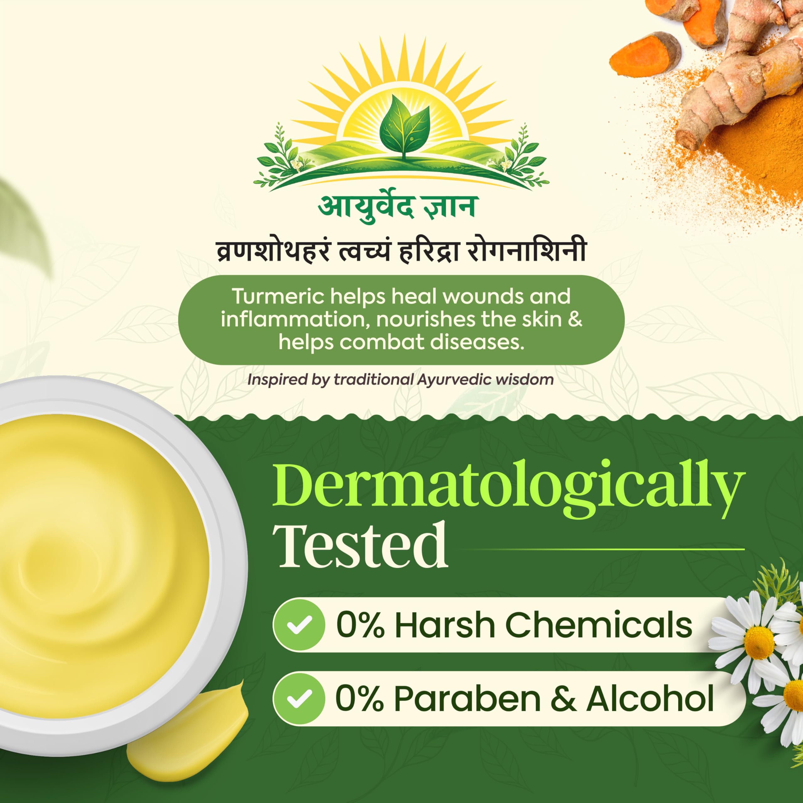 LuvLap Naturals After Bite Turmeric Balm with Pudina, 25gm, Mosquito & insect Bites, 100% Ayurvedic, Gives relief from Rashes, Antiseptic & Anti-inflammatory, Dermatologically Tested, 25g 2