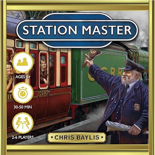 Miniatura 6 de Calliope Station Master Juego para 2-6 jugadores, juegos familiares para divertidas noches de juego de ritmo rápido