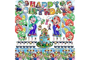 Decoraciones de mario bros para fiesta