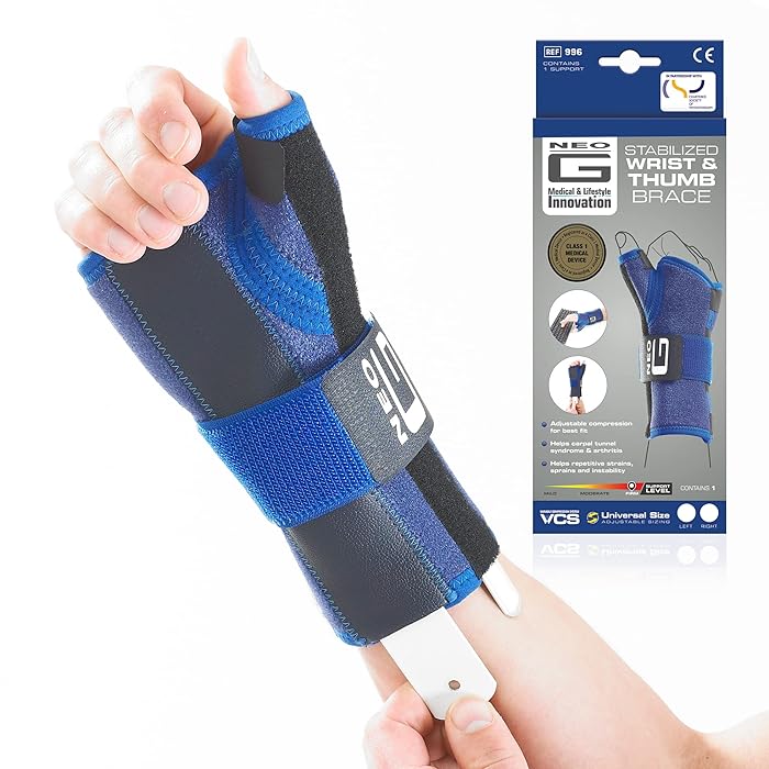 Buy Neo G Wrist and Thumb Support Stabilized Carpal Tunnel Wrist Splint Wrist Support for